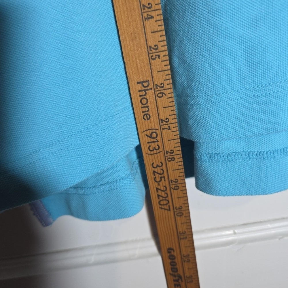 Tommy Hilfiger Men's Polo Shirt Short Sleeve‎ Light Blue Large - Picture 5 of 8